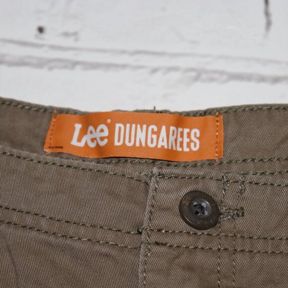 🧡Brown Cargo Shorts – Size 38 · Lee Dungarees · Rugged Utility - Picture 4 of 5
